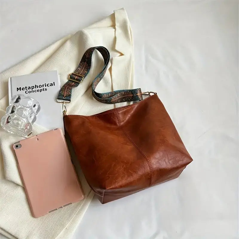 Sac à bandoulière vintage pour femmes | Moyen