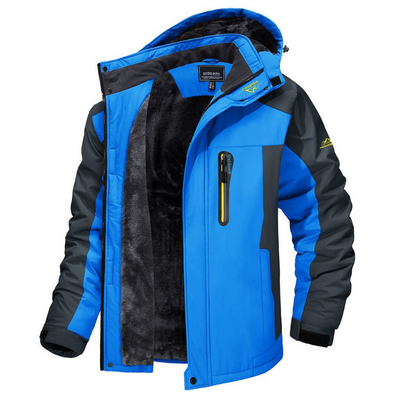 Veste d'hiver imperméable et isolée pour hommes | Chaude