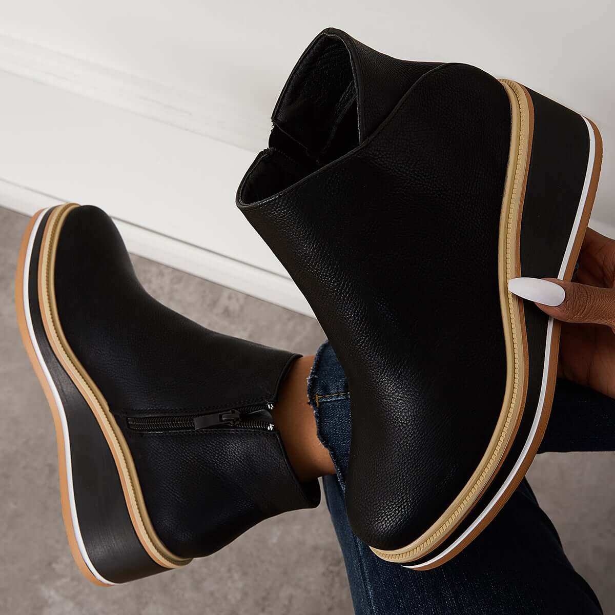 Bottines à plateforme pour femmes | Chic
