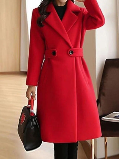 Lou | Manteau d'hiver élégant pour femmes | Long