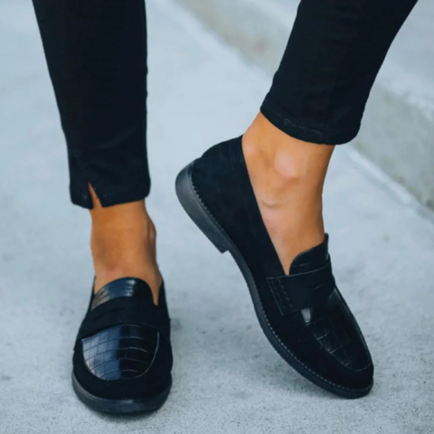 Mocassins à bout rond pour femmes | Tendance