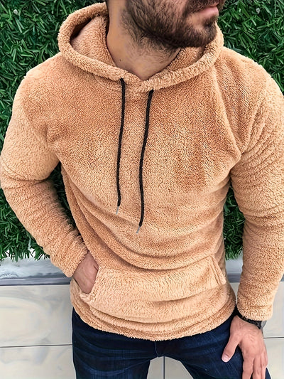 Sweat à capuche en tricot pour hommes | Chaud