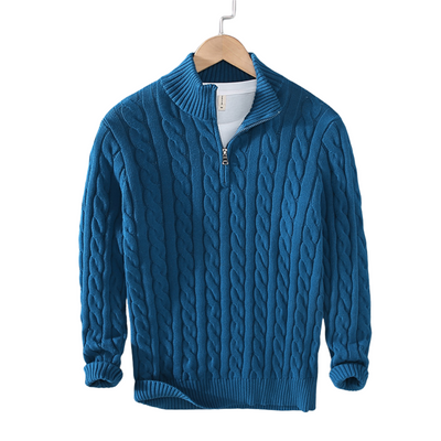 Chandail semi-fermé pour hommes | Chaud