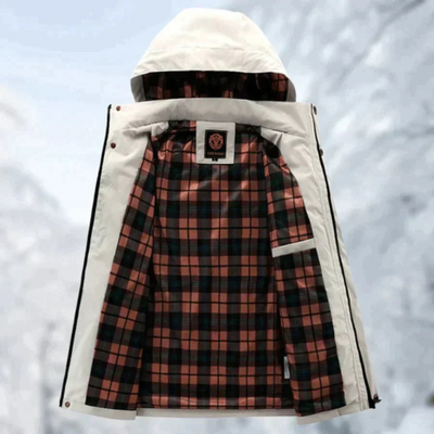 Veste d'hiver imperméable pour homme | À capuche