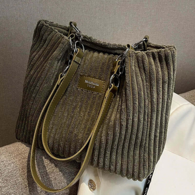 Sac élégant en velours pour femme | Sac à bandoulière