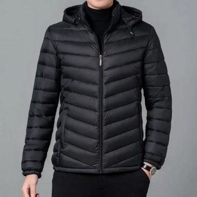 Veste légère et matelassée à capuche pour homme | Hiver