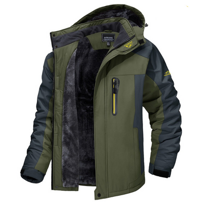 Veste d'hiver imperméable et isolée pour hommes | Chaude