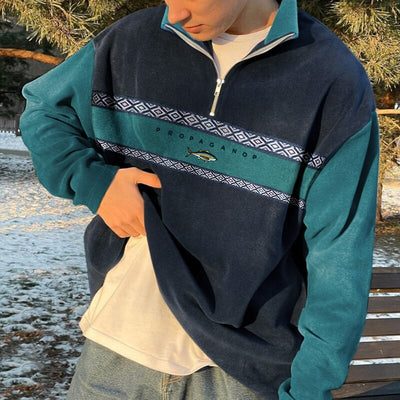 Niccolo | Pull demi-fermé pour homme | Chaud