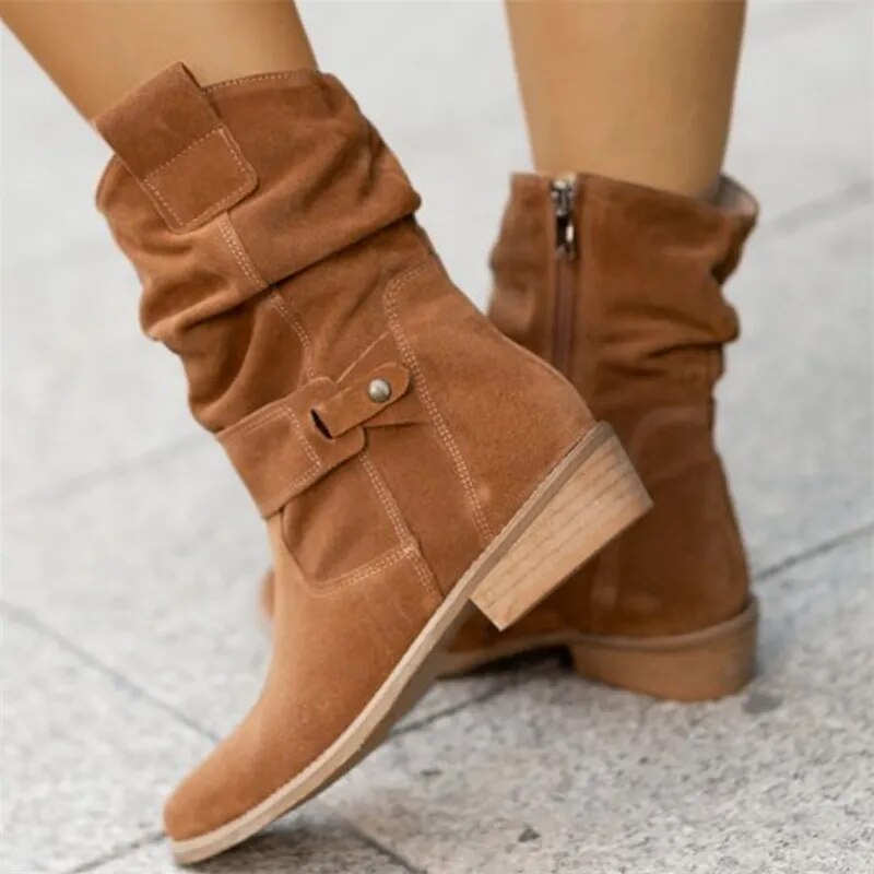 Bottes pour femmes d'inspiration rétro | Contention