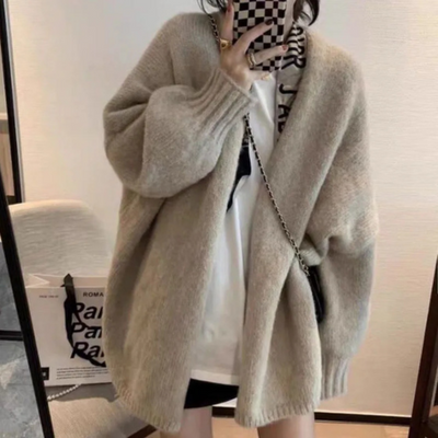 Brooklyn | Cardigan à inserts vintage pour femmes | Chaud