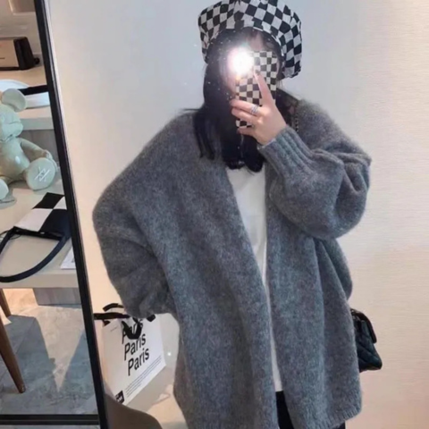 Brooklyn | Cardigan à inserts vintage pour femmes | Chaud