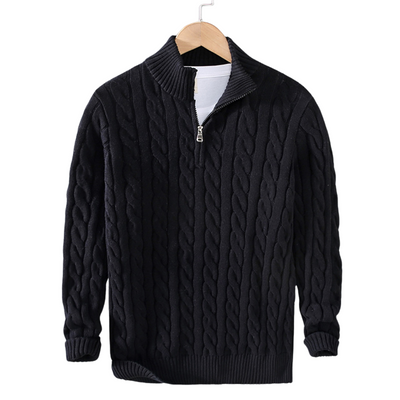 Chandail semi-fermé pour hommes | Chaud