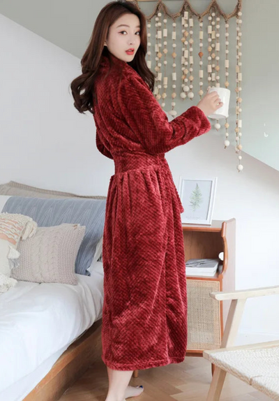 Peignoir Chaud Pour Femme | Longue
