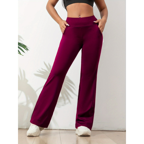 Leggings évasés pour femmes | Taille haute