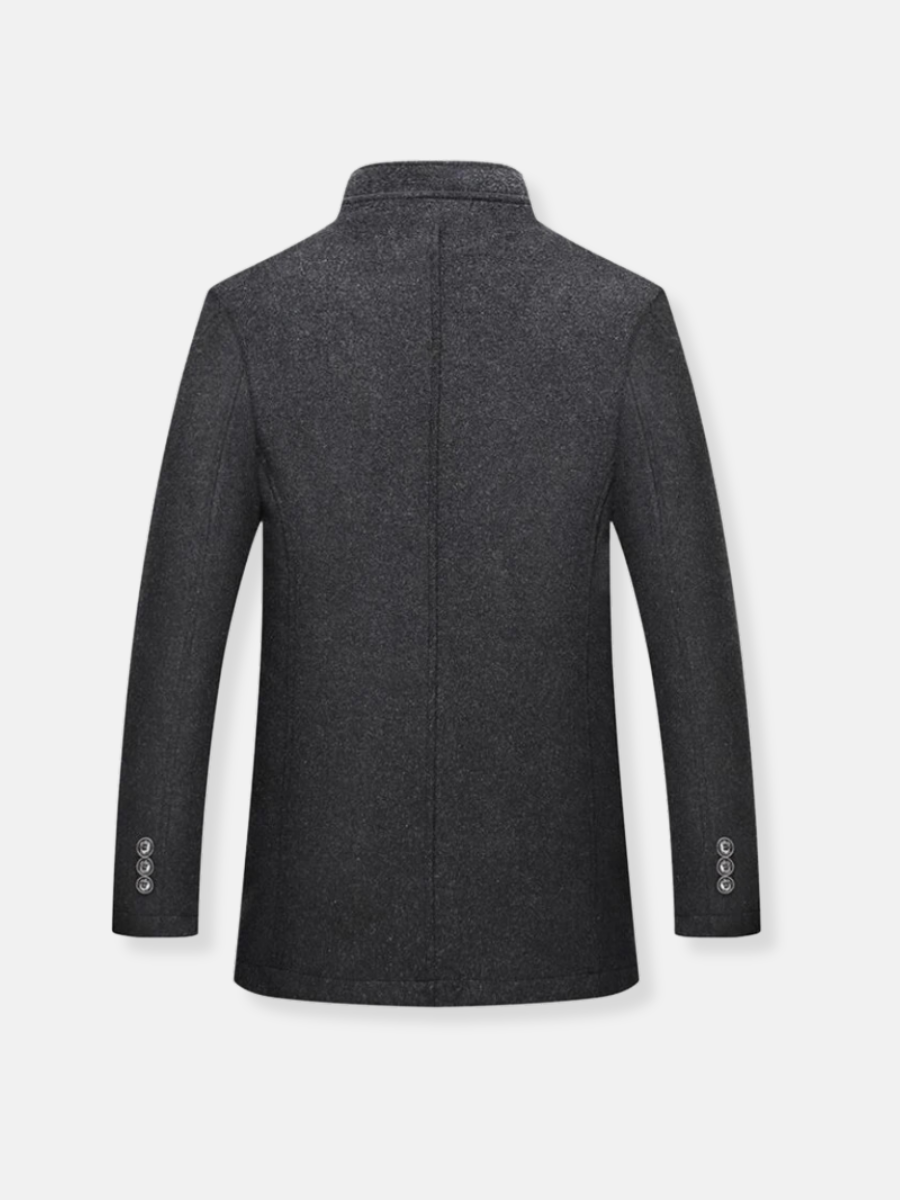 Trench-coat en laine pour hommes | Hiver