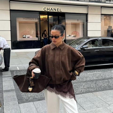 Veste oversize pour femme | Chaude