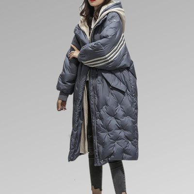 Veste d'hiver pour femme | Longue