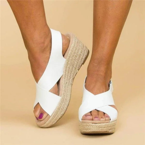 Sandales compensées d'été pour femmes | Confort