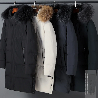 Veste parka d'hiver pour hommes | Imperméable