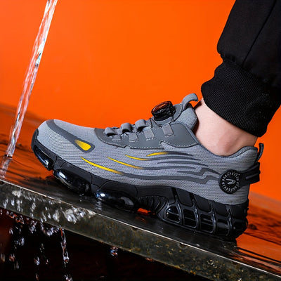 Chaussures de travail durables à embout en acier pour hommes | Confort