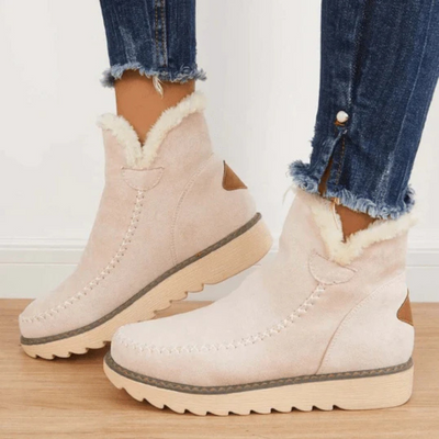 Via | Bottes de ligne en fausse fourrure pour femmes | Tendance