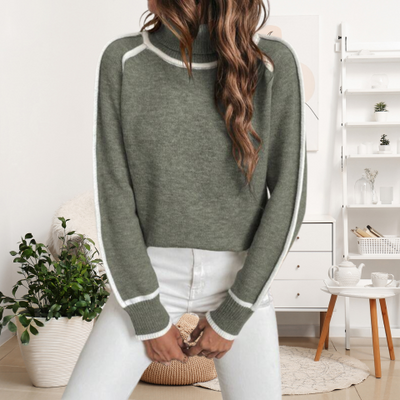 Alira | Pull à col roulé pour femme | Chaud