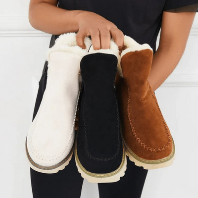 Via | Bottes de ligne en fausse fourrure pour femmes | Tendance