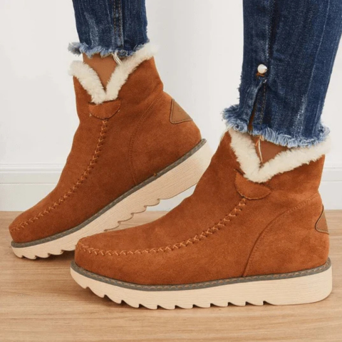 Via | Bottes de ligne en fausse fourrure pour femmes | Tendance