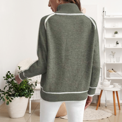 Alira | Pull à col roulé pour femme | Chaud