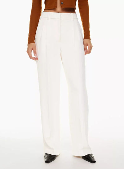 Pantalon élégant à pinces pour femmes | Travail