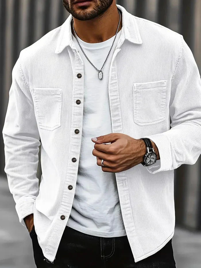 Surchemise décontractée pour homme | Manches longues