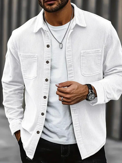 Surchemise décontractée pour homme | Manches longues