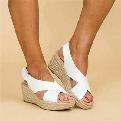 Sandales compensées d'été pour femmes | Confort