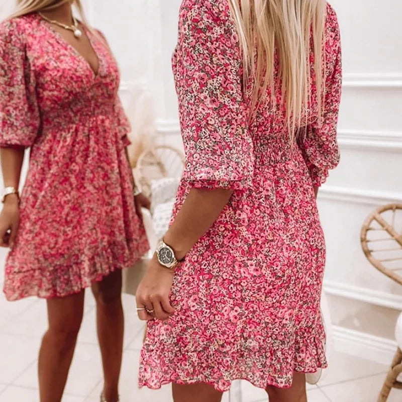 Robe Bohémienne Élégante et Confortable pour Femme | Midi