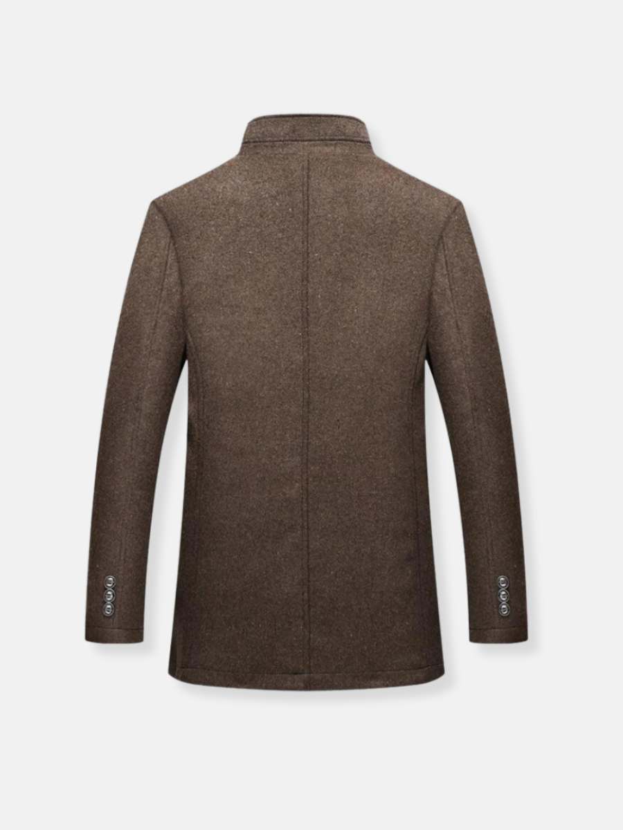 Trench-coat en laine pour hommes | Hiver