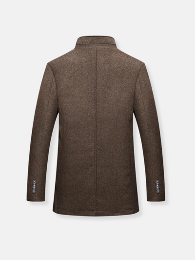 Trench-coat en laine pour hommes | Hiver