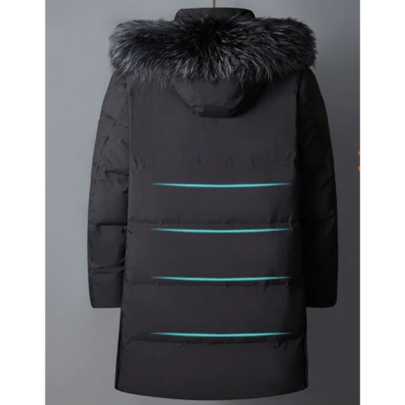 Veste parka d'hiver pour hommes | Imperméable