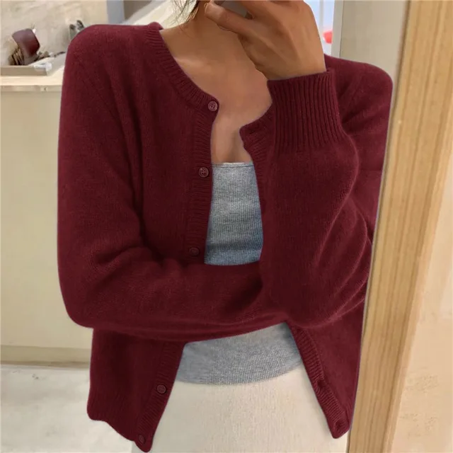 Cardigan tricoté pour femmes | Chaud