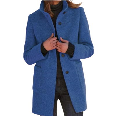 Manteau rembourré boutonné pour femme | Hiver