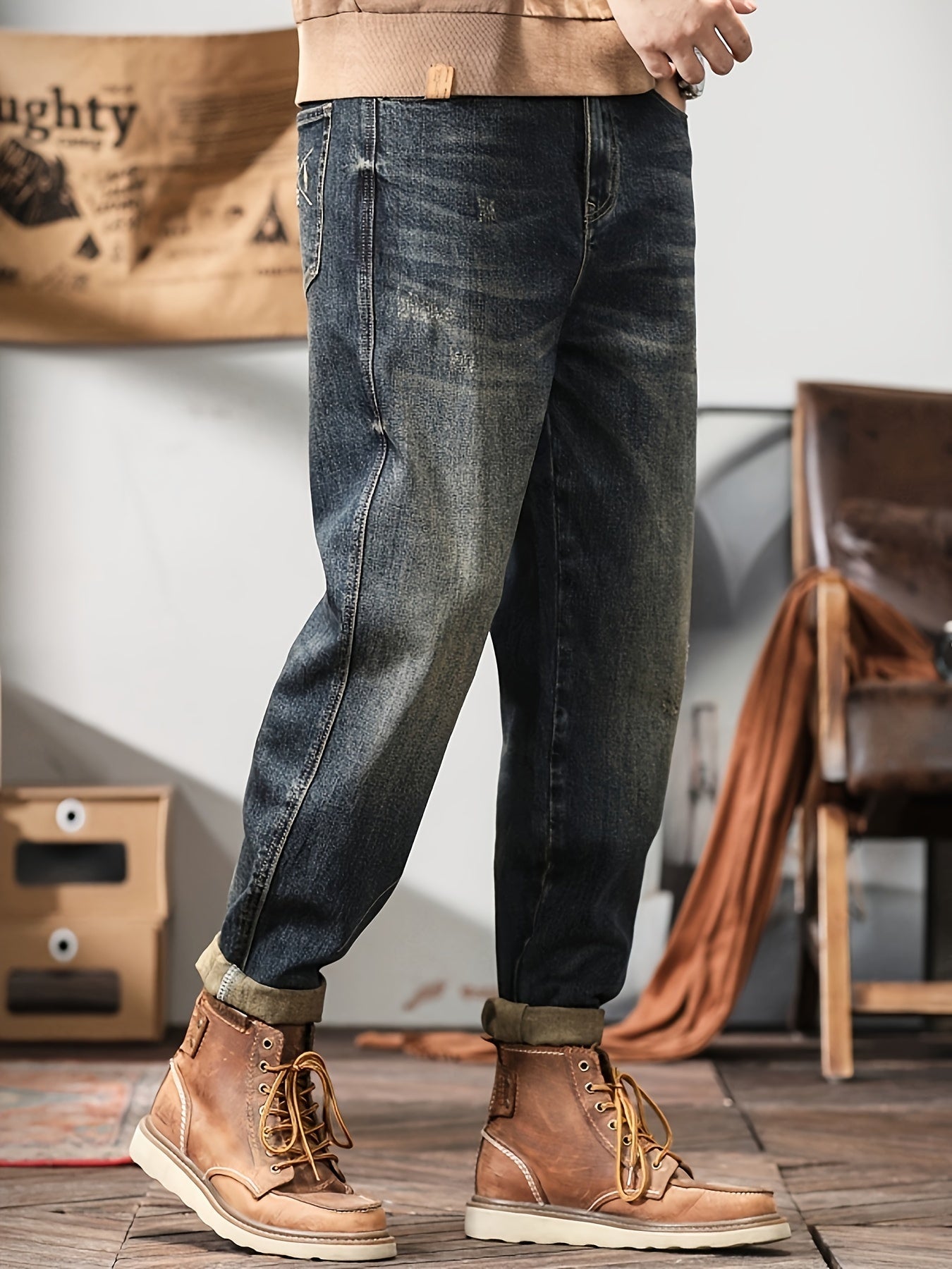 Logan - Pantalon en denim décontracté