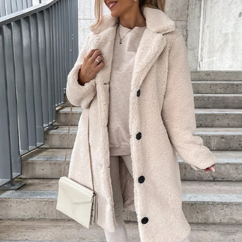 Manteau Teddy pour femme | Longue