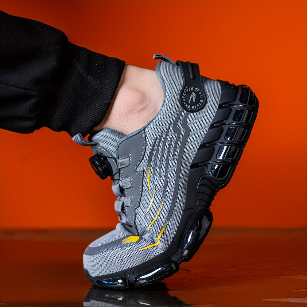 Chaussures de travail durables à embout en acier pour hommes | Confort