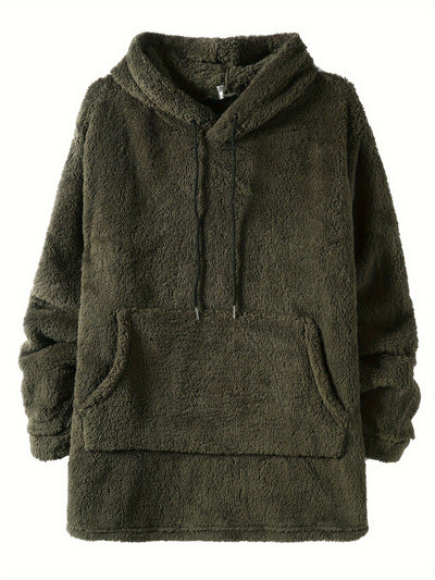Sweat à capuche en tricot pour hommes | Chaud
