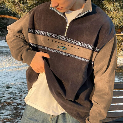 Niccolo | Pull demi-fermé pour homme | Chaud