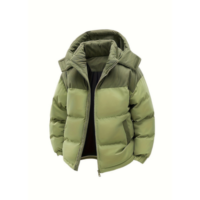 Veste polaire à capuche pour hommes | Hiver
