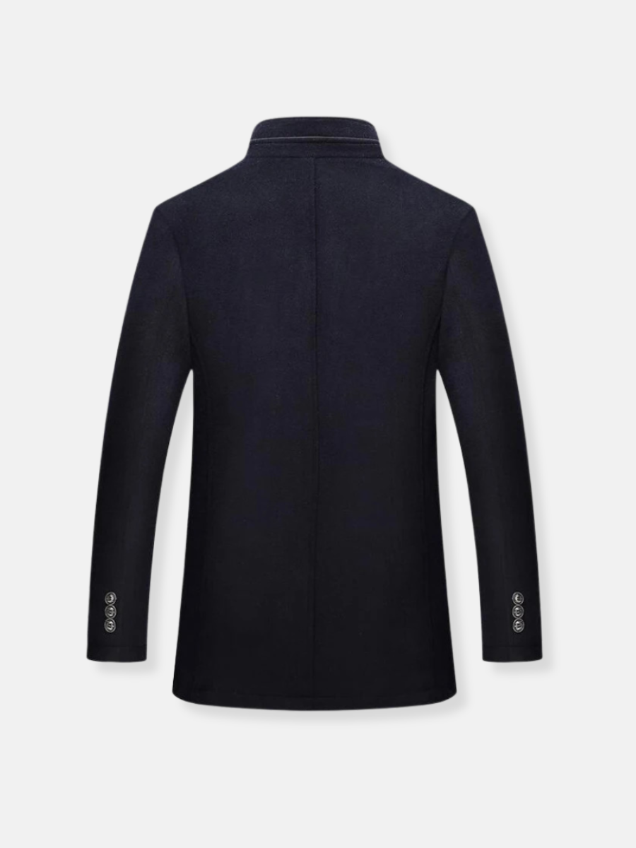 Trench-coat en laine pour hommes | Hiver