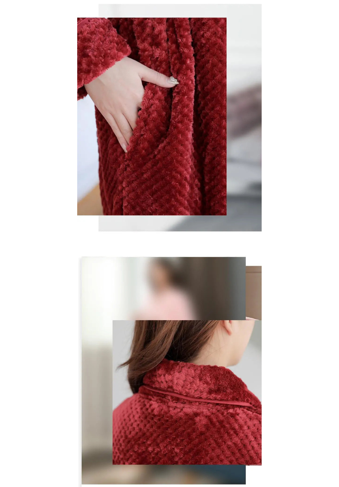 Peignoir Chaud Pour Femme | Longue