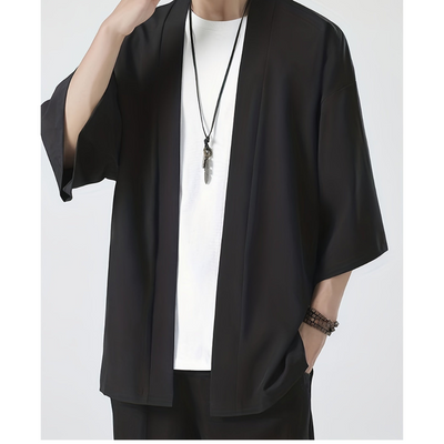 Cardigan Kimono Confortable pour Homme | Chaud