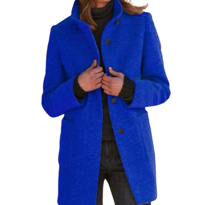 Manteau rembourré boutonné pour femme | Hiver