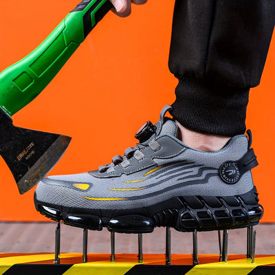Chaussures de travail durables à embout en acier pour hommes | Confort